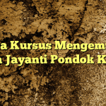 Jasa Kursus Mengemudi Satria Jayanti Pondok Kelapa