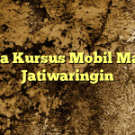 Jasa Kursus Mobil Matic Jatiwaringin