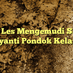 Jasa Les Mengemudi Satria Jayanti Pondok Kelapa