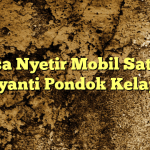 Jasa Nyetir Mobil Satria Jayanti Pondok Kelapa