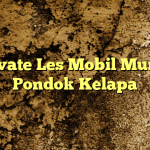 Private Les Mobil Murah Pondok Kelapa